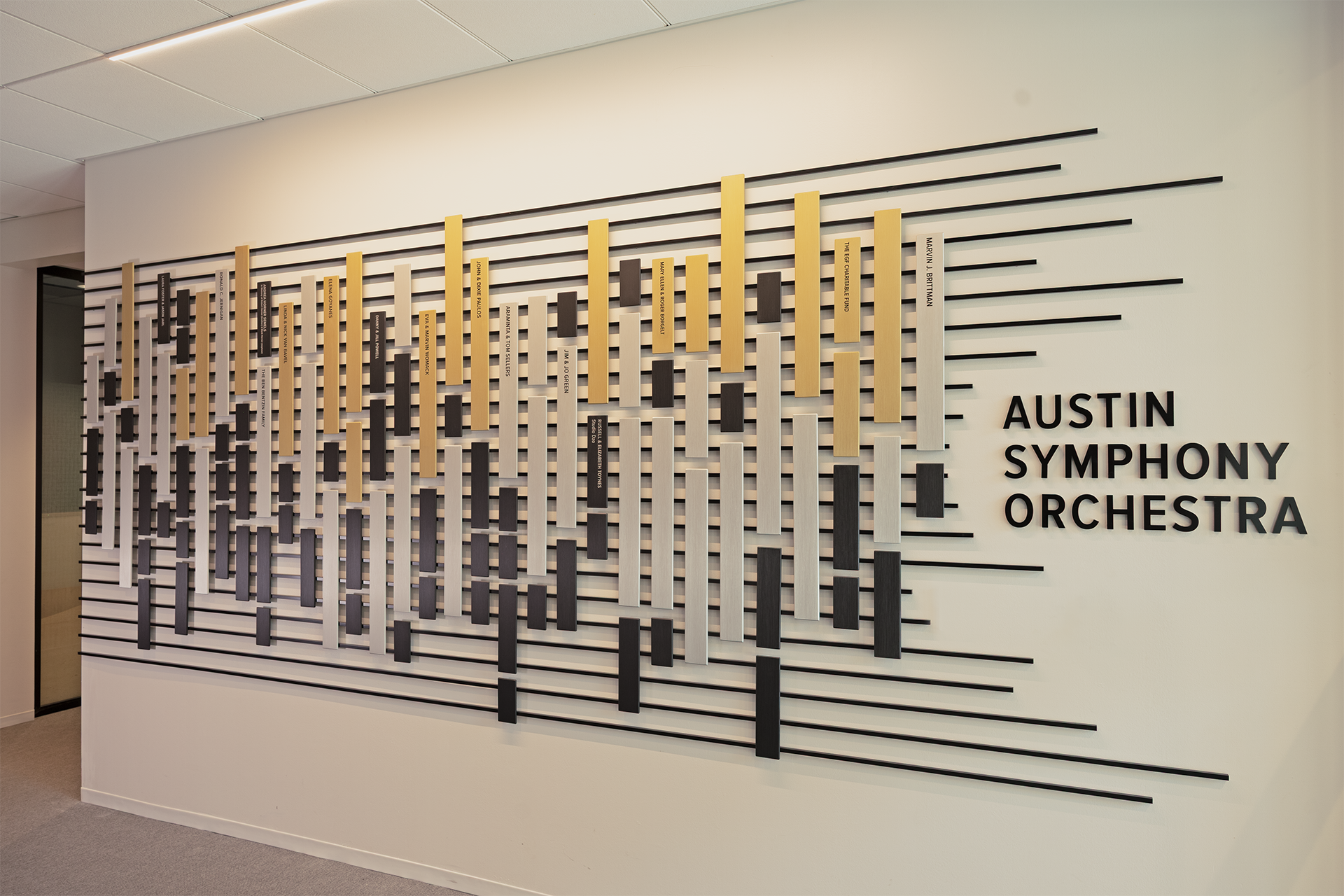 Studio Dzo | Sign + Design — Austin Symphony Orchestra - Austin, TX
